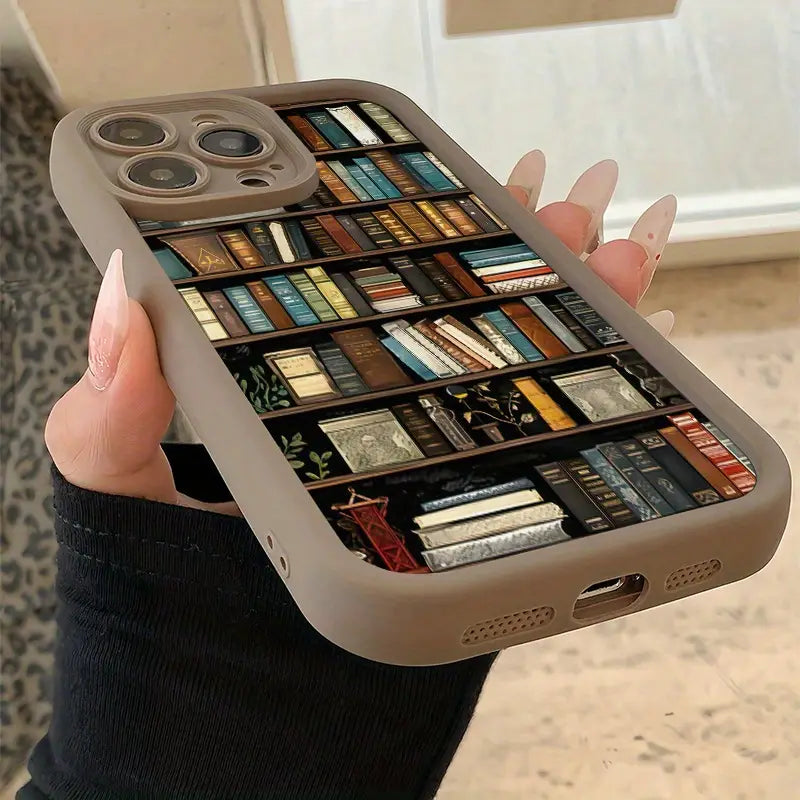 Library Bookshelf iPhone Case For Book Lovers