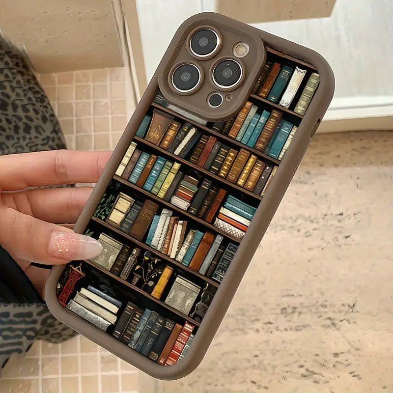 Library Bookshelf iPhone Case For Book Lovers