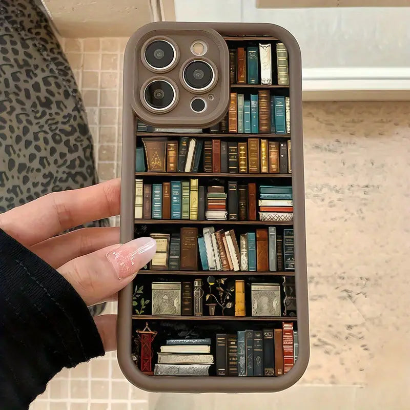 Library Bookshelf iPhone Case For Book Lovers