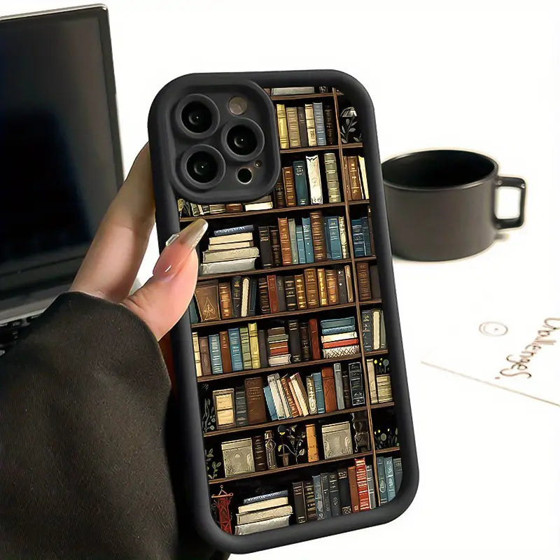 Library Bookshelf iPhone Case For Book Lovers