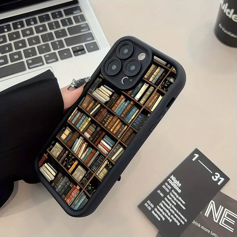 Library Bookshelf iPhone Case For Book Lovers